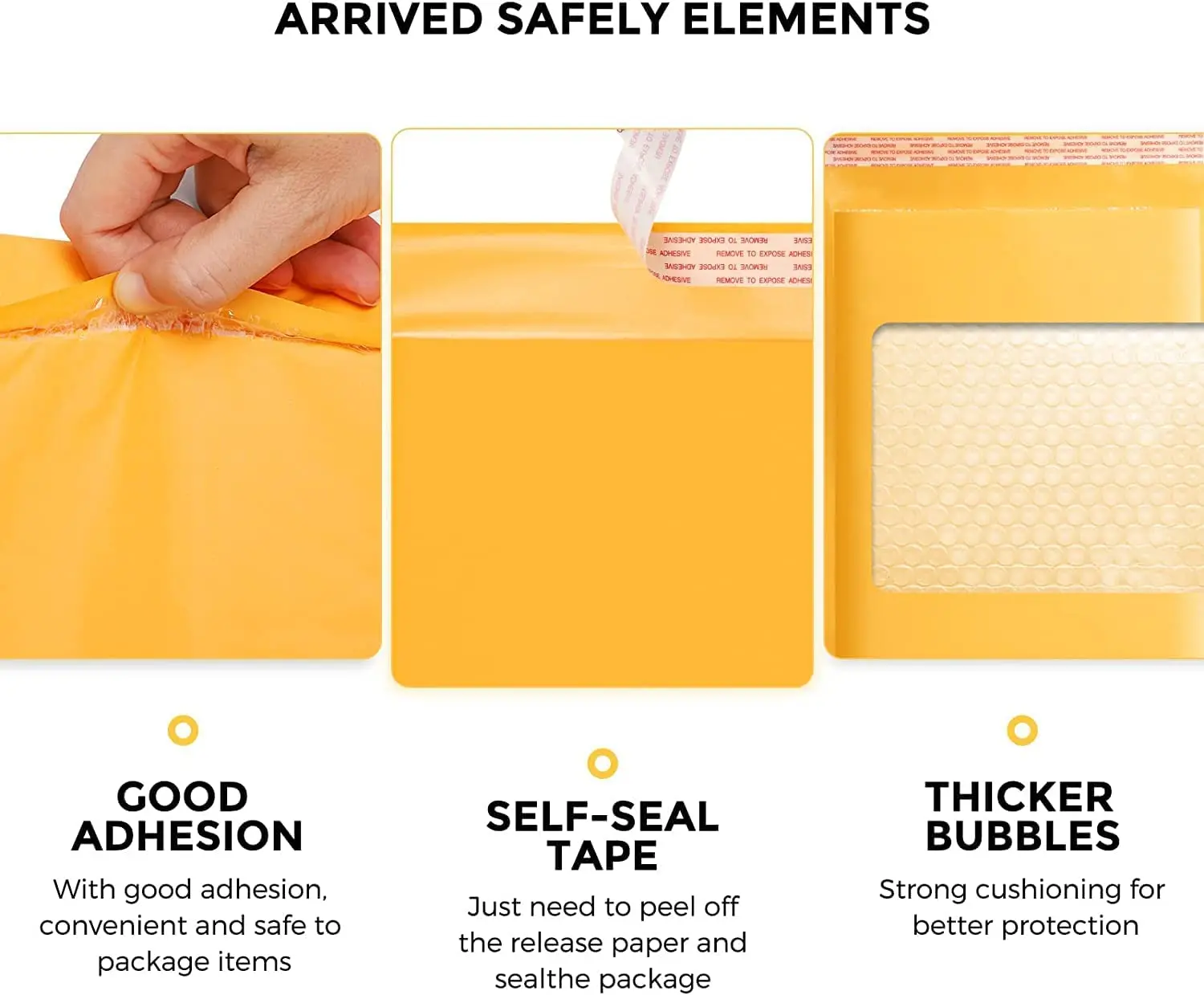 50 Uds. Sobres de burbujas Kraft sobres acolchados de papel sobres de embalaje de envío sobres de almacenamiento Postal de mensajería