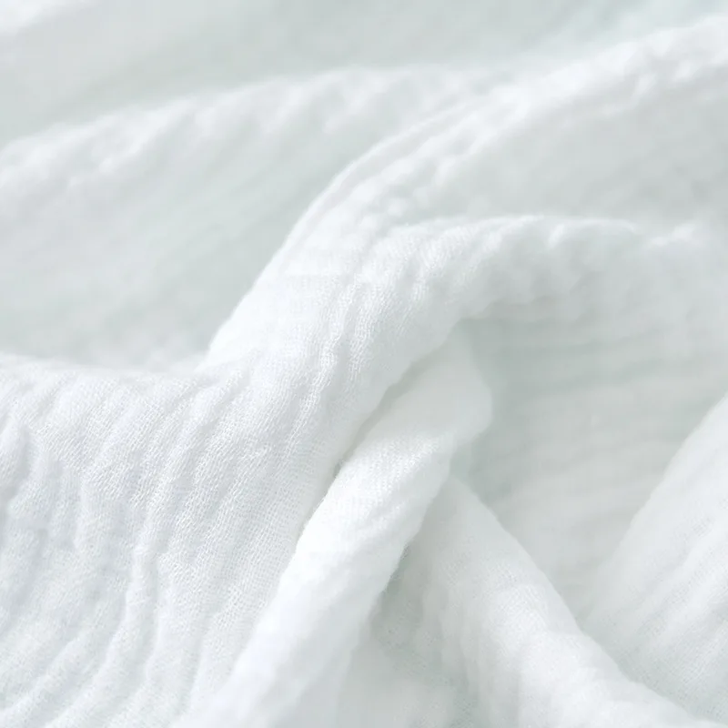 Couches douces pour bébé 100% coton, Double couche, lavables, en tissu de gaze, pour nouveau-nés/bébés, Ultra fines, respirantes et réutilisables