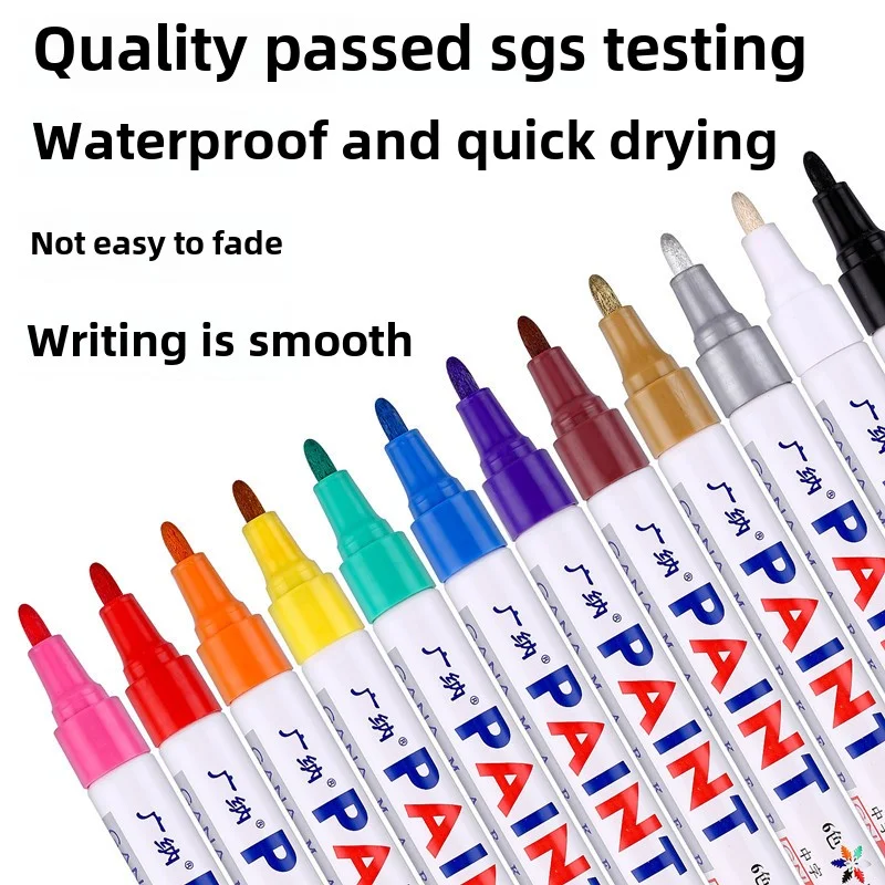 Lack Reiniger Auto Rad Reifen Fettige Malerei Stift Auto Gummi Reifen Poliert Metall Permanent Marker Graffiti Touch Scratch Nass Wachs