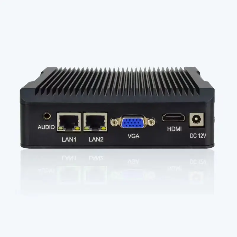 TexHoo Mini Itx Industrial Motherboard Pc Linux Ubuntu 2Com 2Lan Industrial Server Mini Computer
