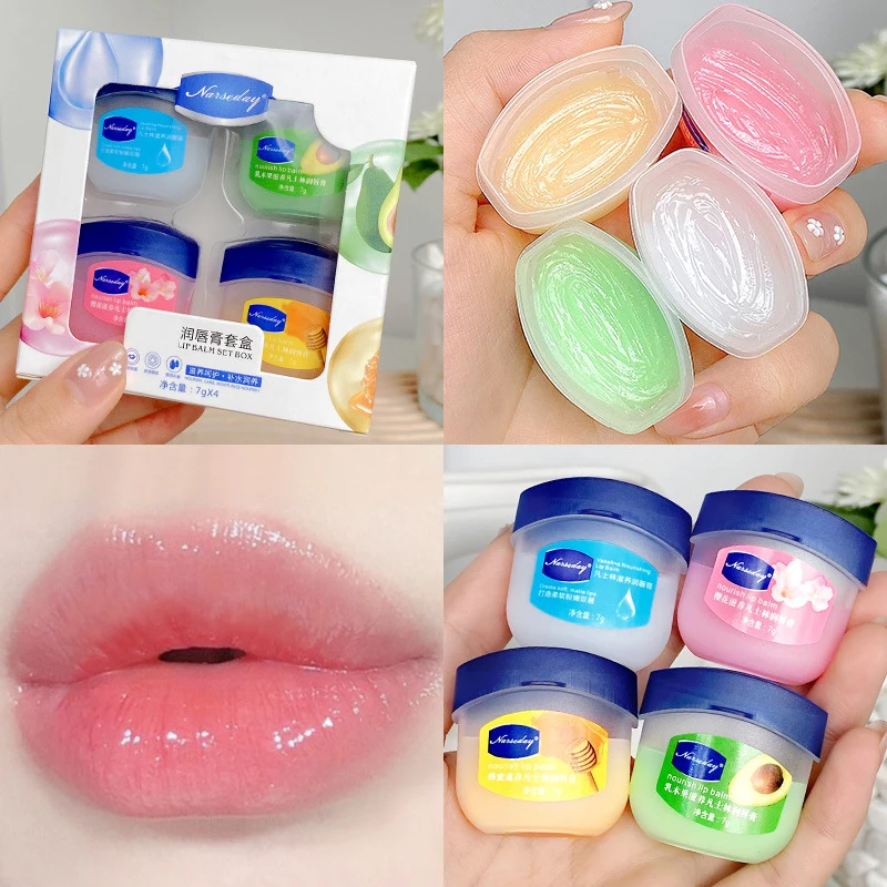Son Dưỡng Môi Phai Lip Dòng Son Bóng Bộ Tự Nhiên Chống Nứt Môi Tinh Dầu Chăm Sóc Jelly Son Dưỡng Môi Sửa Chữa son Môi Dưỡng Ẩm Mỹ Phẩm