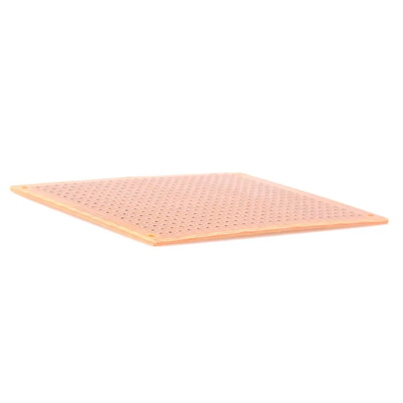 10PCS 5x7CM 5*7CM PCB Breadboard Protoboard Single-Sided Universal Printed Circuit Boards 1.2MM Thick DIY Set Yellow