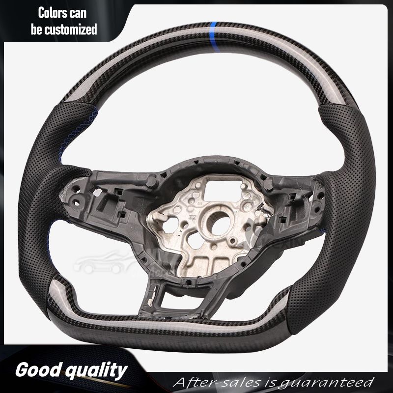 Suitable For Volkswagen Golf 7, 7.5, GTI, Mk7 Steering Wheel, Optional Shift Paddles And Multifunction Buttons, Car Accessories