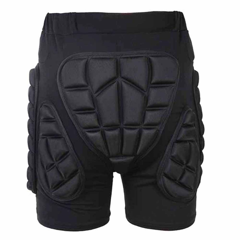 Pantalones cortos deportivos para bicicleta, pantalones cortos de ciclismo acolchados para hombres, protección contra impactos, Protector de esquí, patinaje, protección de cadera, codo suave, rodilla acolchado