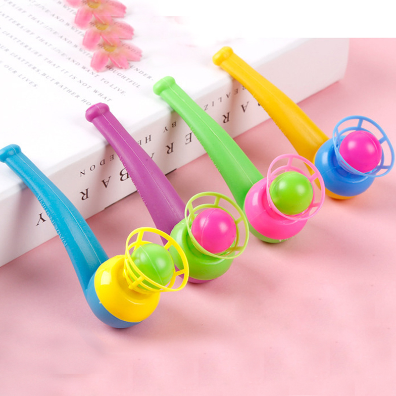 2 Chiếc Đình Chỉ Thổi Ống Thổi Bóng Cần Bảng Trò Chơi Cho Trẻ Em Tạo Cân Bằng Nổi Thổi Bóng Board Game Họ đồ Chơi Trẻ Em
