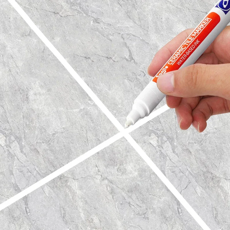 Caneta de costura de azulejo cerâmico cozinha banheiro parede piso telha especial lacuna cor caneta reparação anti-molde à prova dwaterproof água agente de costura caneta gancho