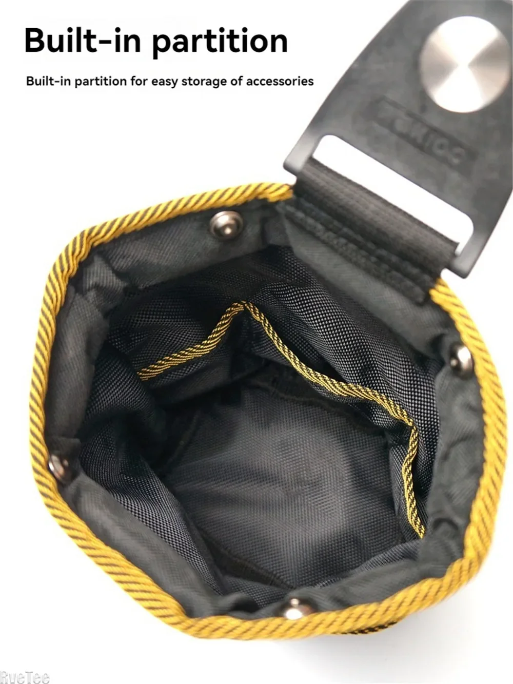 NAKIOO 1680D Oxford ผ้ากระเป๋าเครื่องมือ Rotatable Quick-แขวนเล็บเครื่องมือสําหรับงานไม้ช่างไฟฟ้าเครื่องมือช่าง Organizer