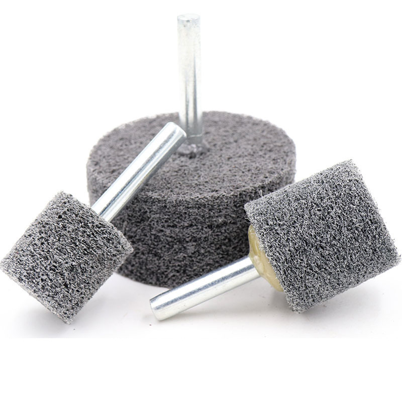 1PCS 6MM Shank Nylon Fiber Polishing Wheel Abrasive Tools 20/25/30/40/50mm Grinding Head Sharpening Head For Drill Grinder