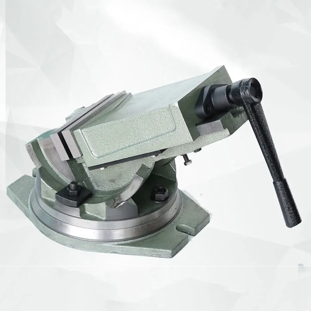 Morsa di precisione morsa per trapani e fresatrici scala di gradi per giradischi da 100mm