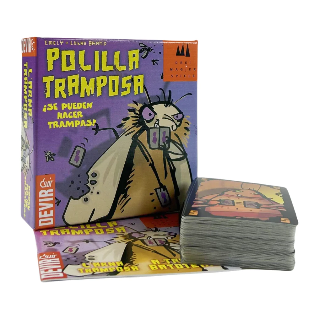 Mogel motte cartas jogo/royal xiaoqiang jogo de tabuleiro baralho cartas exploração ação edição presentes natal e halloween