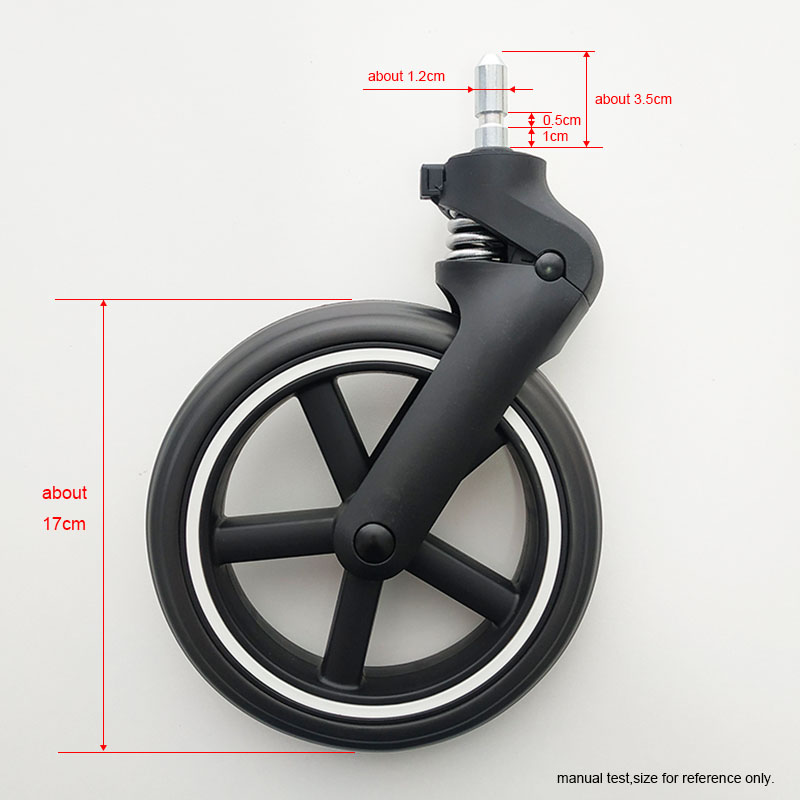 Pram Bánh Xe Tương Thích Cybex Eezy S + Tặng Bộ 2 Xe Đẩy Trước Hoặc Phía Sau Bánh Xe Với Vòng Bi Xe Đẩy Phần Cho Bé hộp Đựng Phụ Kiện