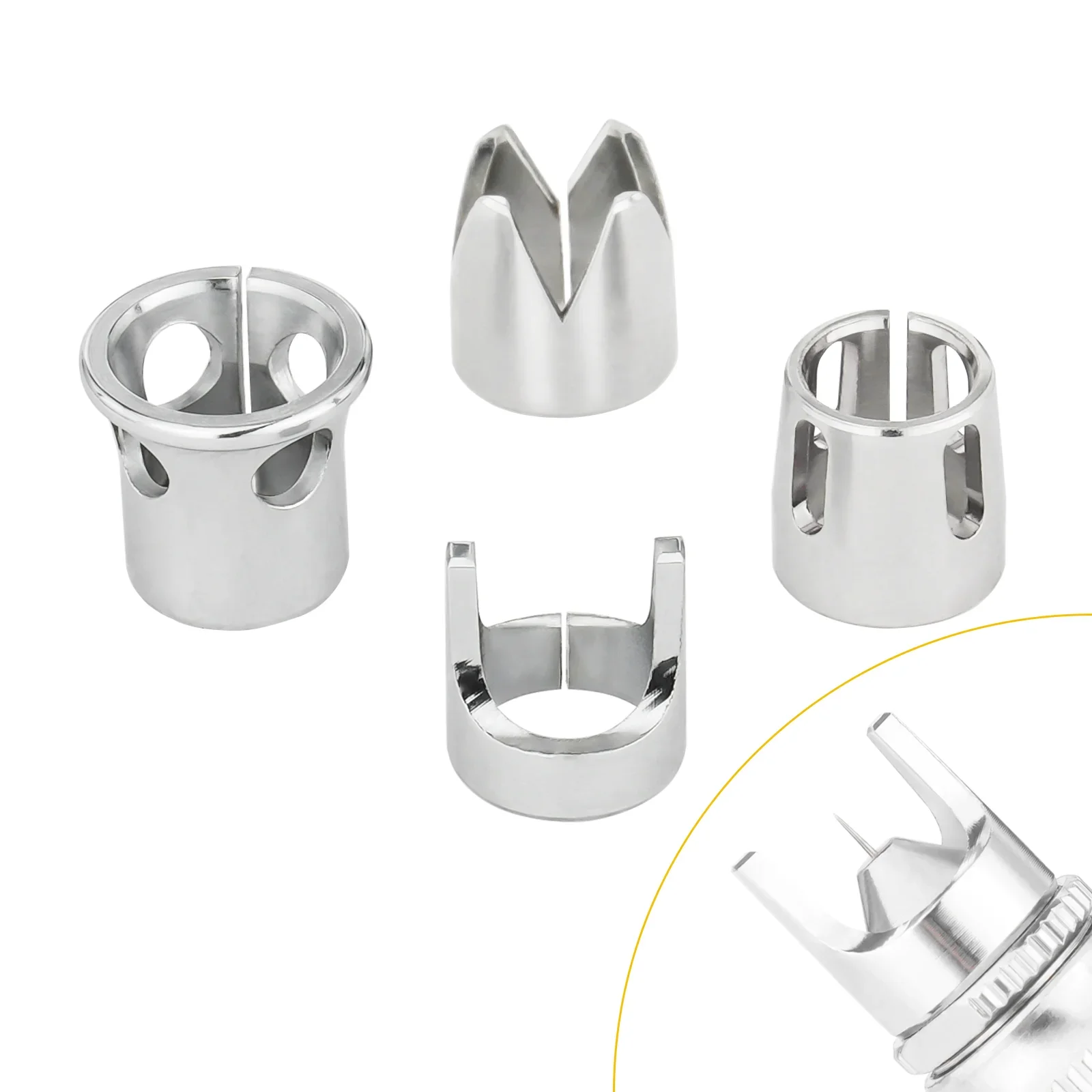 NEOECO-tapa protectora de aguja de aerógrafo para NCT-SJ83, tapa de corona de aerógrafo, accesorios de tapa Normal, pieza de repuesto