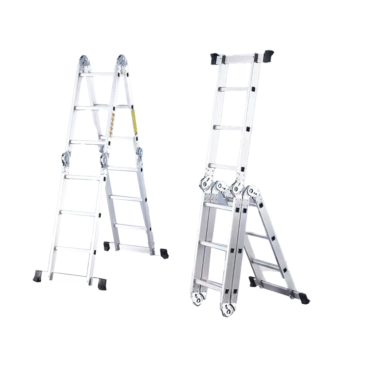 Custom Aluminum Thickened Miter Ladder Folding Aluminum Ladder 4ft Aluminum Step Ladder