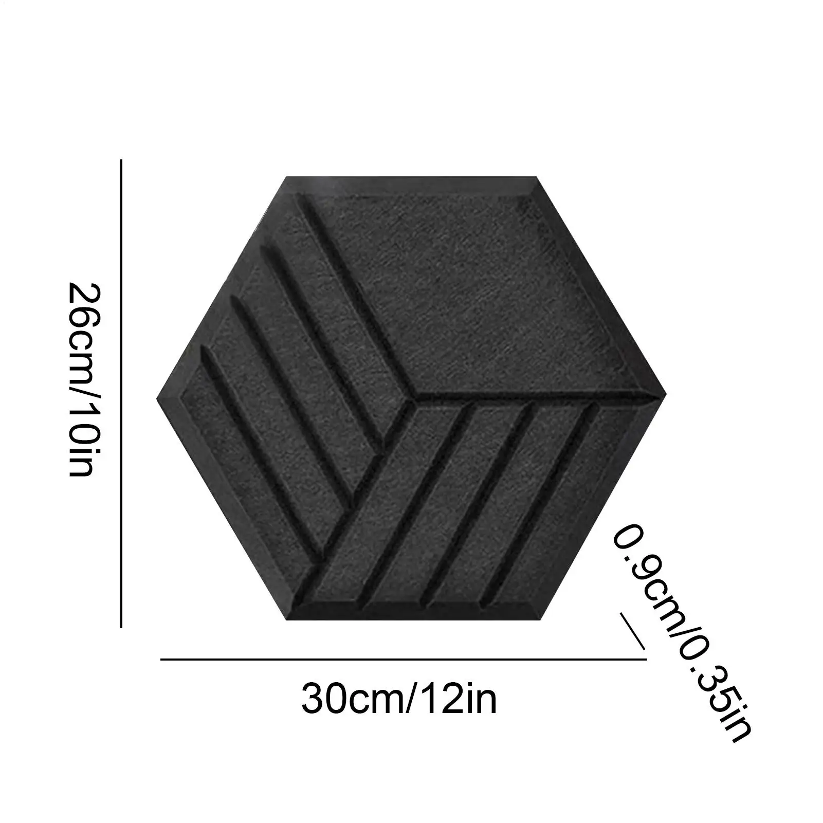 12pc Acoustic Panels Self-Adhesive Sound Proof Panels for Walls Noise Dampening Board High-Density for Bathroom Game Room