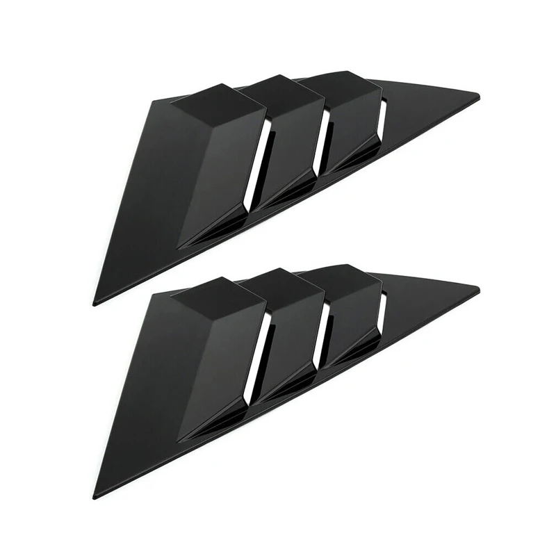 1 ペアリアウィンドウルーバー車のベントサイド羽口ルーバーベントフォードフォーカス ST RS MK3 2012-2018