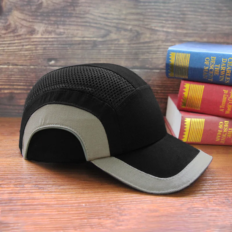 Work Safety Bump Cap Anti-Collision Hard ABS Inner Shell Protective Helmet for Home Work Factory Carrying Head Protection