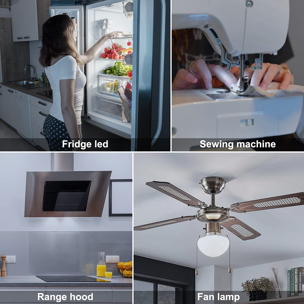 1/5 шт., мини-лампы для холодильника, кабинета, кухни