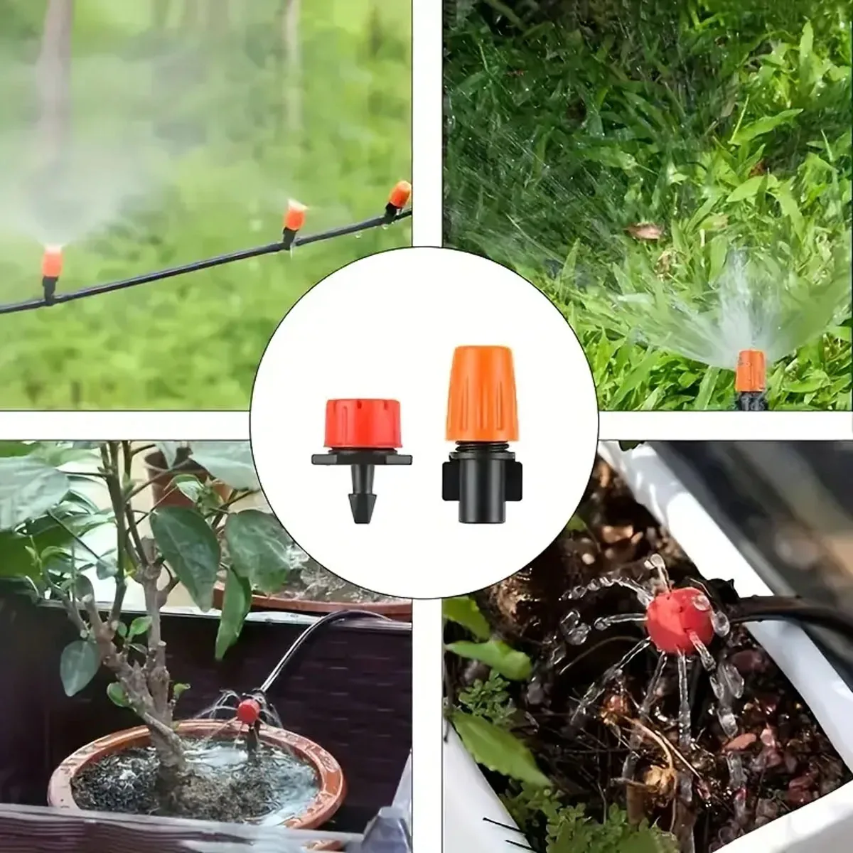 30 เมตร DIY พืชสวนหยดระบบชลประทานชุดรดน้ําอัตโนมัติดอกไม้ Waterer พืชสีเขียวปรับชลประทานชุด