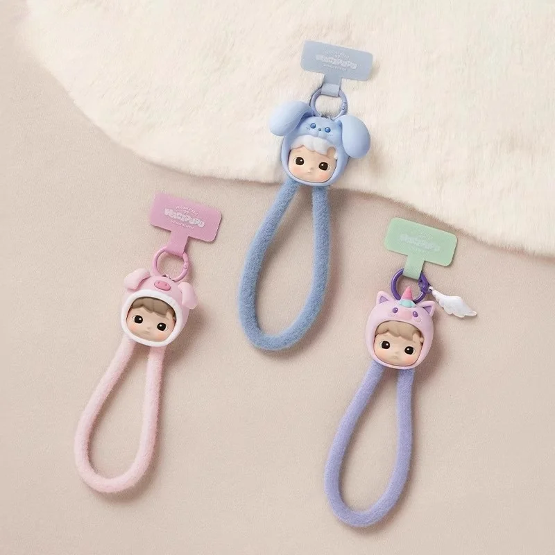 Genuine Hacipupu Snuggle With You Phone Lanyard Series Blind Box Fashion Cartoon Pendents Decoration Girls Birthday Gift