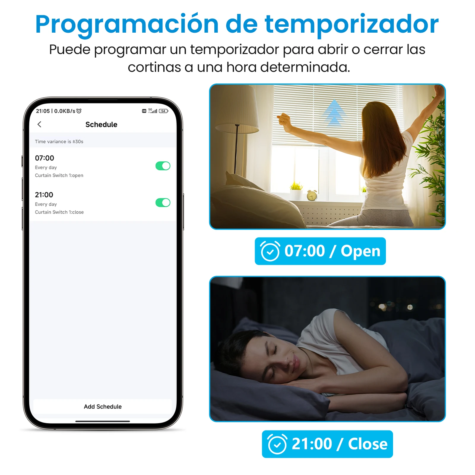 LoraTap persianas enrollables interruptor de cortina para Motor de Windows aplicación Tuya Smart Life Control remoto porcentaje Google Home Alexa