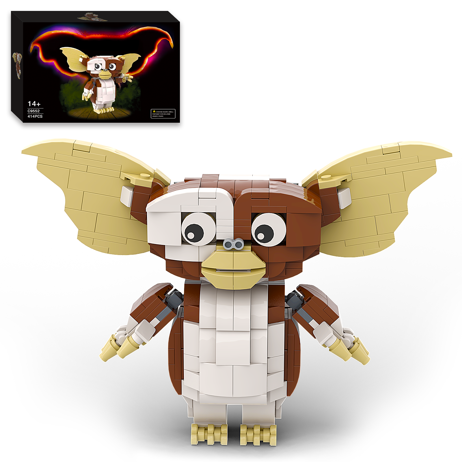MOC игровой персонаж Gremlinsed Gizmoes фигурка эльфы строительные блоки комедия фильм ужасов Brickheadz подарок на день Святого Валентина игрушка