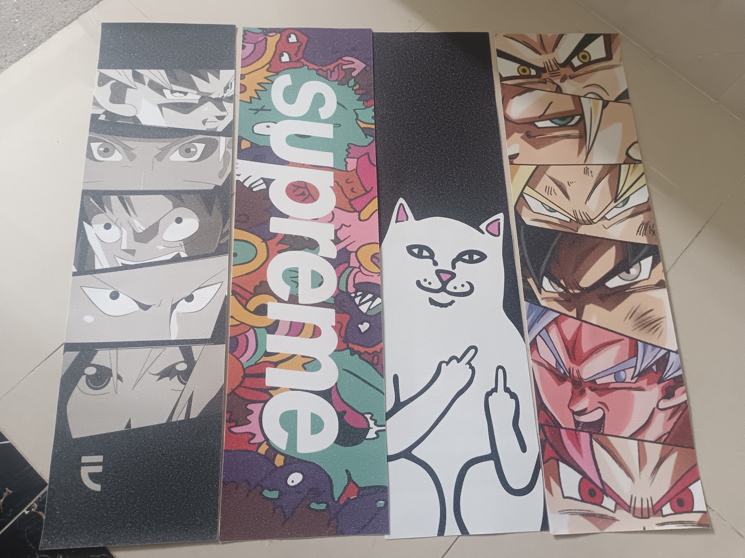 33*9 นิ้วGriptapeสเก็ตบอร์ดกระดาษทรายPro Designs 1 ชิ้น 83*24 ซม