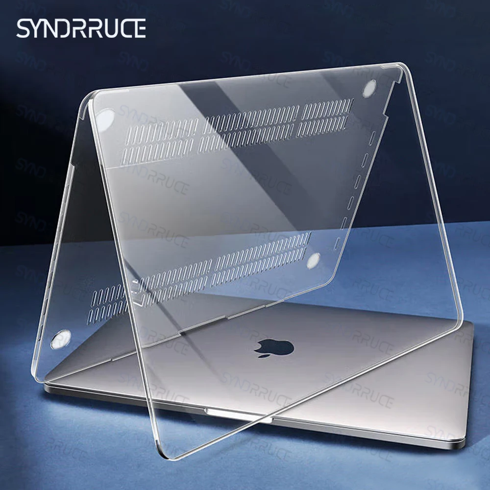 Funda de portátil para MacBook Pro 14,2 A2442 A2779 Pro 15,4 16 16,2 Mac book Air 13,3 M2 13,6 A2681 TPU funda suave accesorios