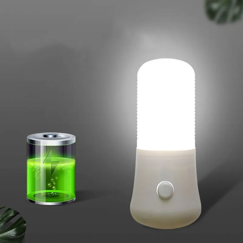 Luces nocturnas con enchufe, luz LED nocturna, interruptor de botón, lámpara de noche para dormitorio, habitación de bebé, pasillo, decoración del hogar, lámpara de enchufe de pared