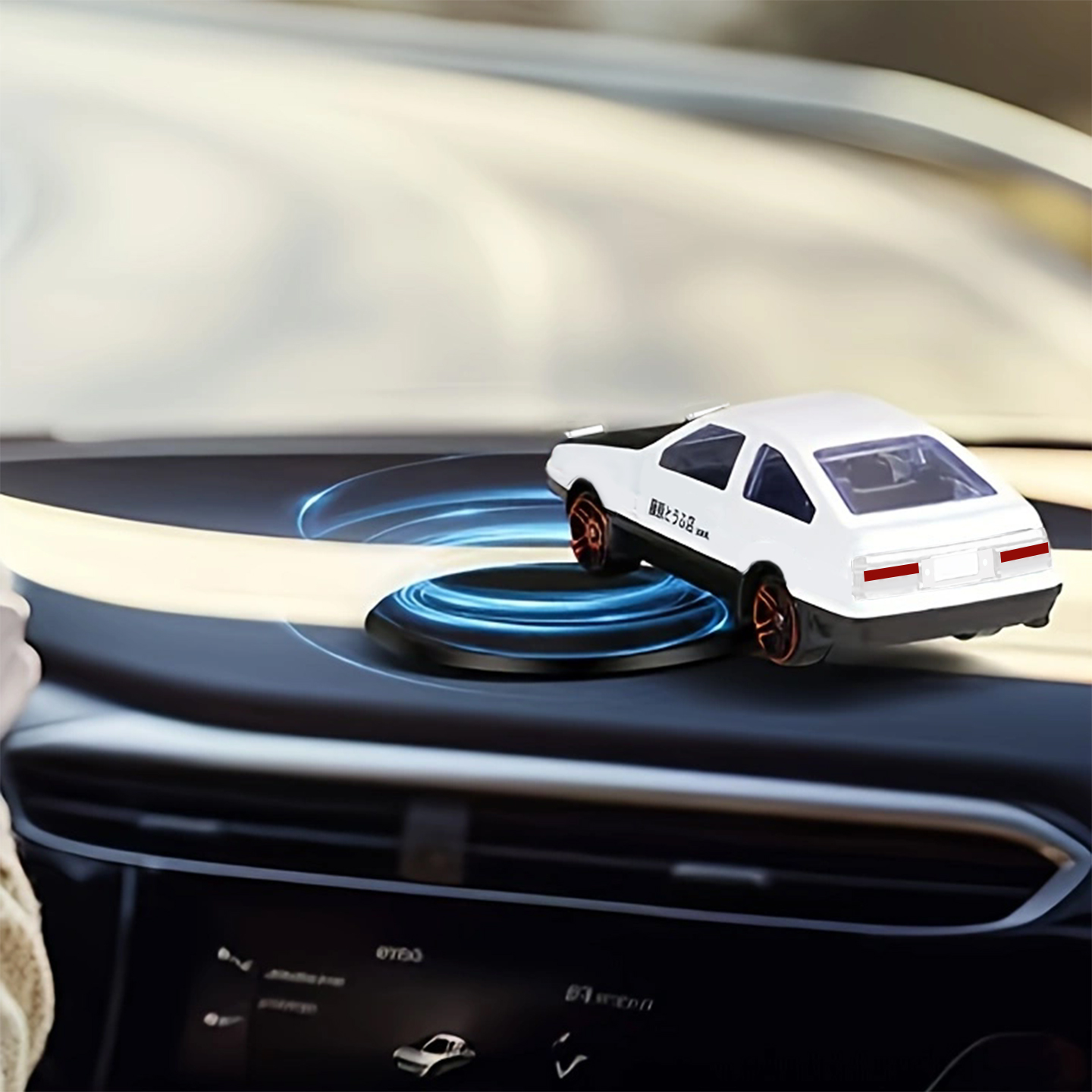 Fishtailing Drifting Car ornament dashboard kwispelende schommel beweeg cool leuk sportracemodel interieuraccessoires decoratie