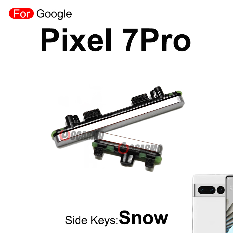 Ersatzteile für Google Pixel 7 7 Pro, seitliche Tastentasten, Strom-Lautstärketasten