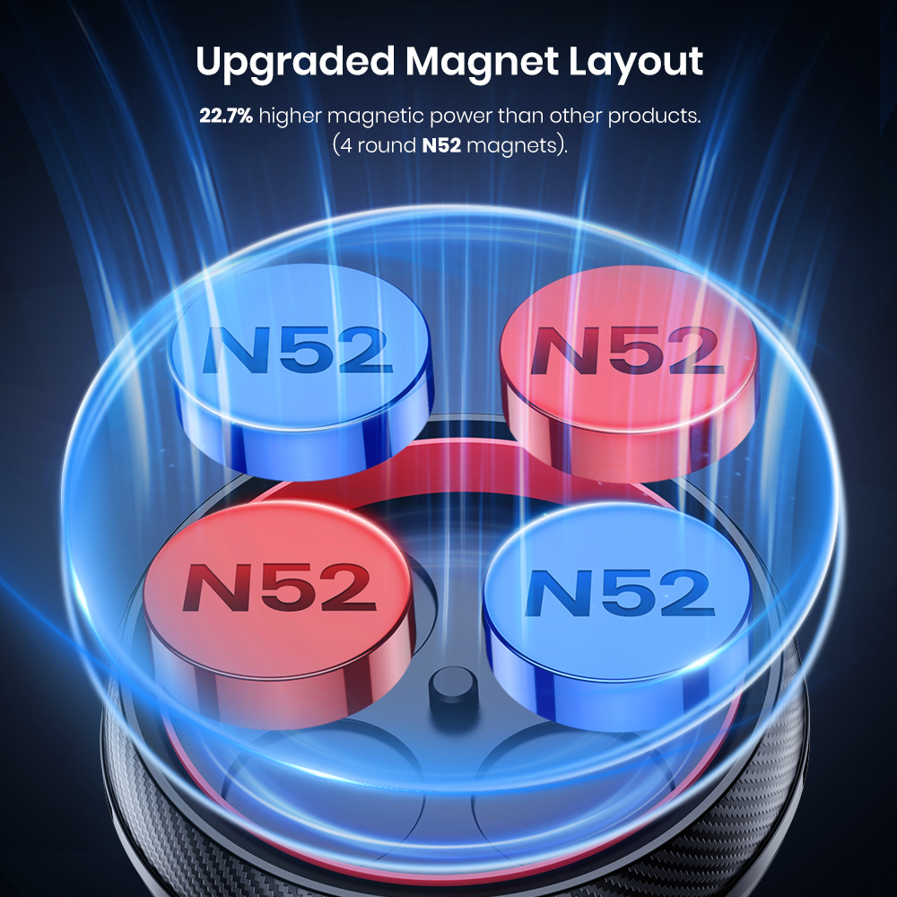 TOPK Magnetic Car Phone Holder Stand Magnet Car Mount Support GPS Mobile Bracket in Car Air Vent For iPhone 14 13 Samsung Xiaomi