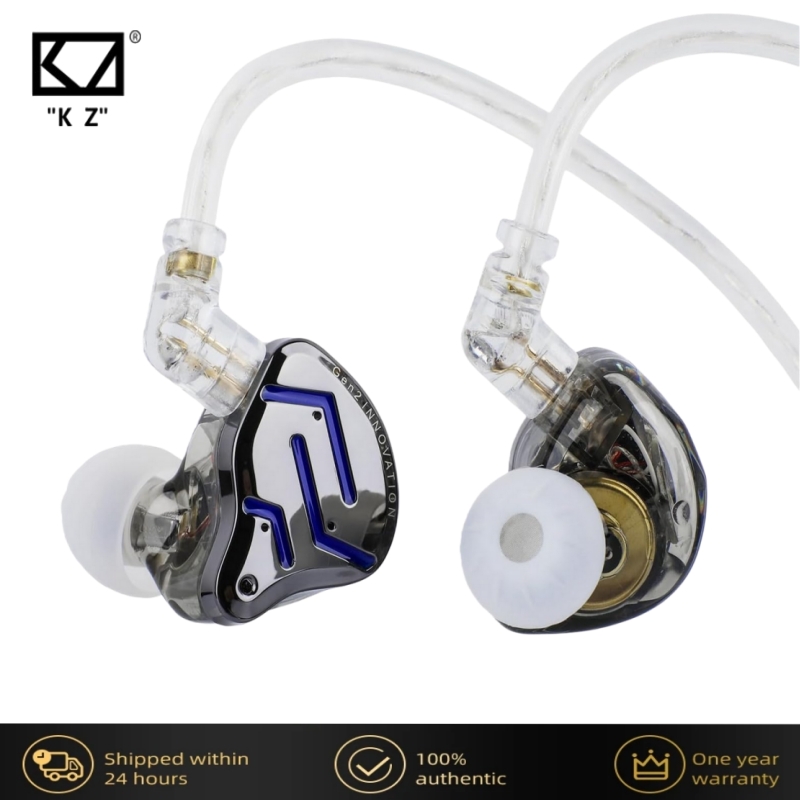 KZ ZSN Pro 2 Гибридный привод 1BA + 1DD Металлические наушники-вкладыши HIFI Бас-гарнитура Монитор Наушники Спортивные наушники с шумоподавлением