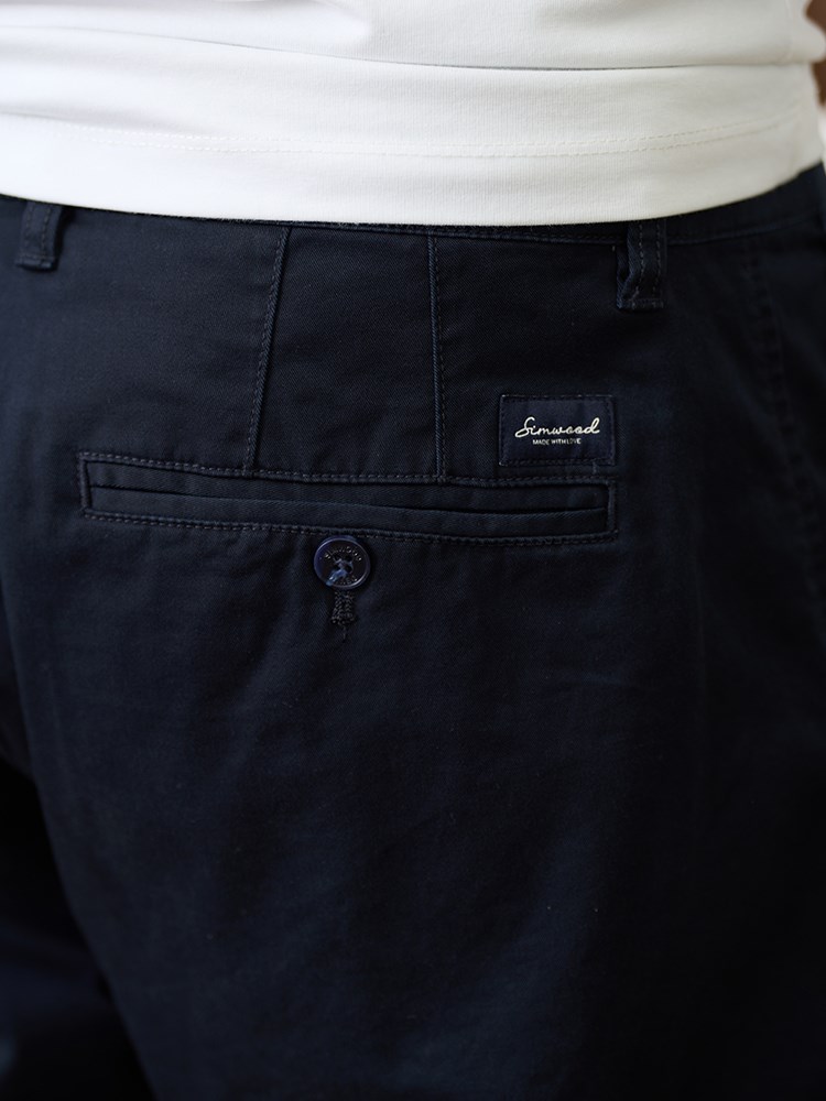 SIMWOOD 2024 otoño nuevos pantalones Chinos cónicos cómodos hombres 250gsm tela pantalones clásicos