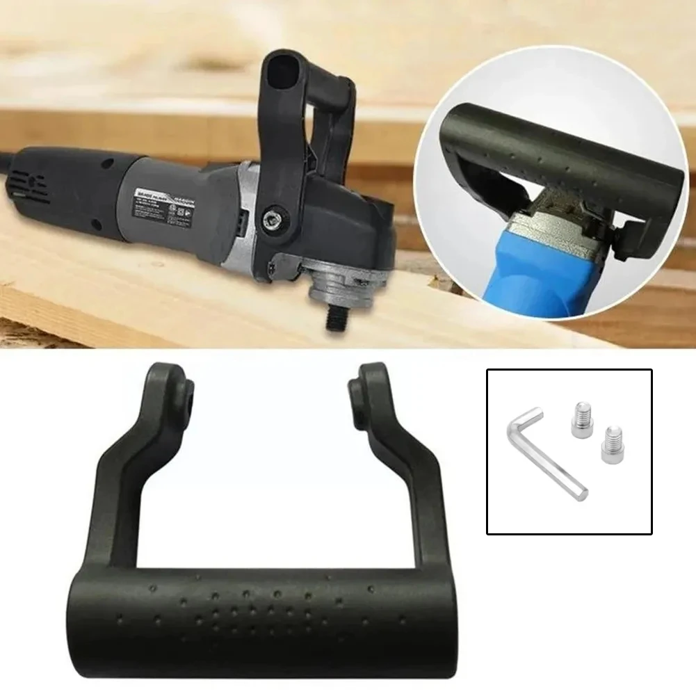 Mango cómodo para amoladora angular, absorbe la vibración, mejora la estabilidad, adecuado para un diámetro interior de 8 mm, fácil instalación