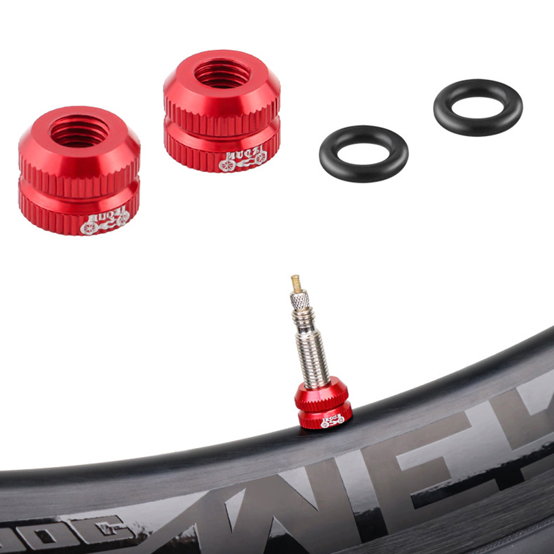 Tuerca de válvula de neumático de bicicleta, tornillo de válvula Presta de vacío, herramientas de cubierta de válvula de bicicleta, reparación de neumáticos de ciclismo, accesorios para bicicleta de montaña, 1 ~ 8 Uds.