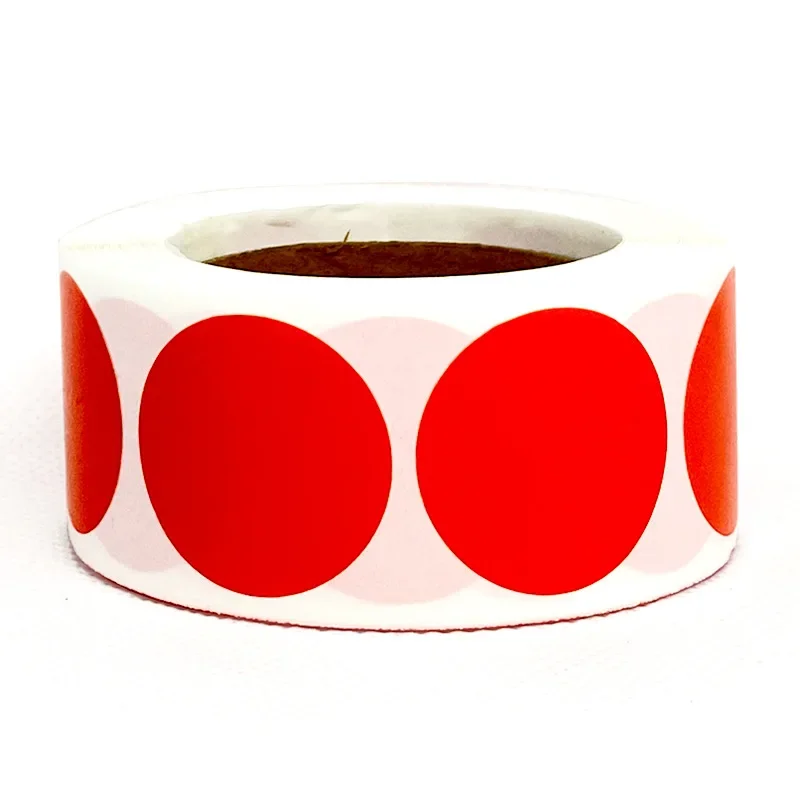 50-500 Chiếc 1Inch Tròn Trống Handmade Miếng Dán Đen Trắng Hồng GiấY Dán Thêu Sò Dán Đảng Tặng Đồ Trang Trí hãng Đĩa