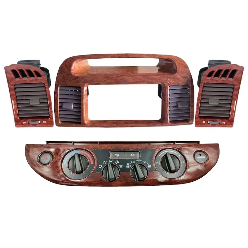Salida de ventilación de aire para Toyota Camry 5 2002 2003 2004 2005 2006 Fascia montaje en Panel estéreo automático CD DVD Radio tablero
