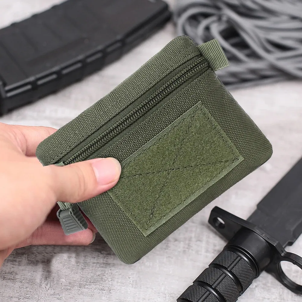 EDC-Molle-Geldbörse für den Außenbereich, tragbar, wasserdicht, mit Reißverschluss, für Camping, Wandern, Jagd, Reisen, EDC-Pack