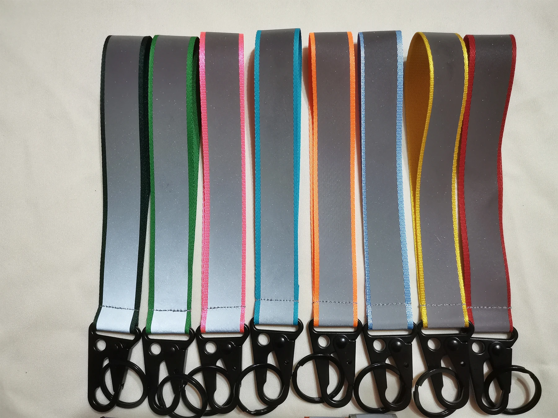 Xe Ô Tô Phản Quang Móc Khóa Cao Tầm Nhìn Webbing Chất Liệu Túi Mặt Dây Chuyền Phụ Kiện 2.5Cm