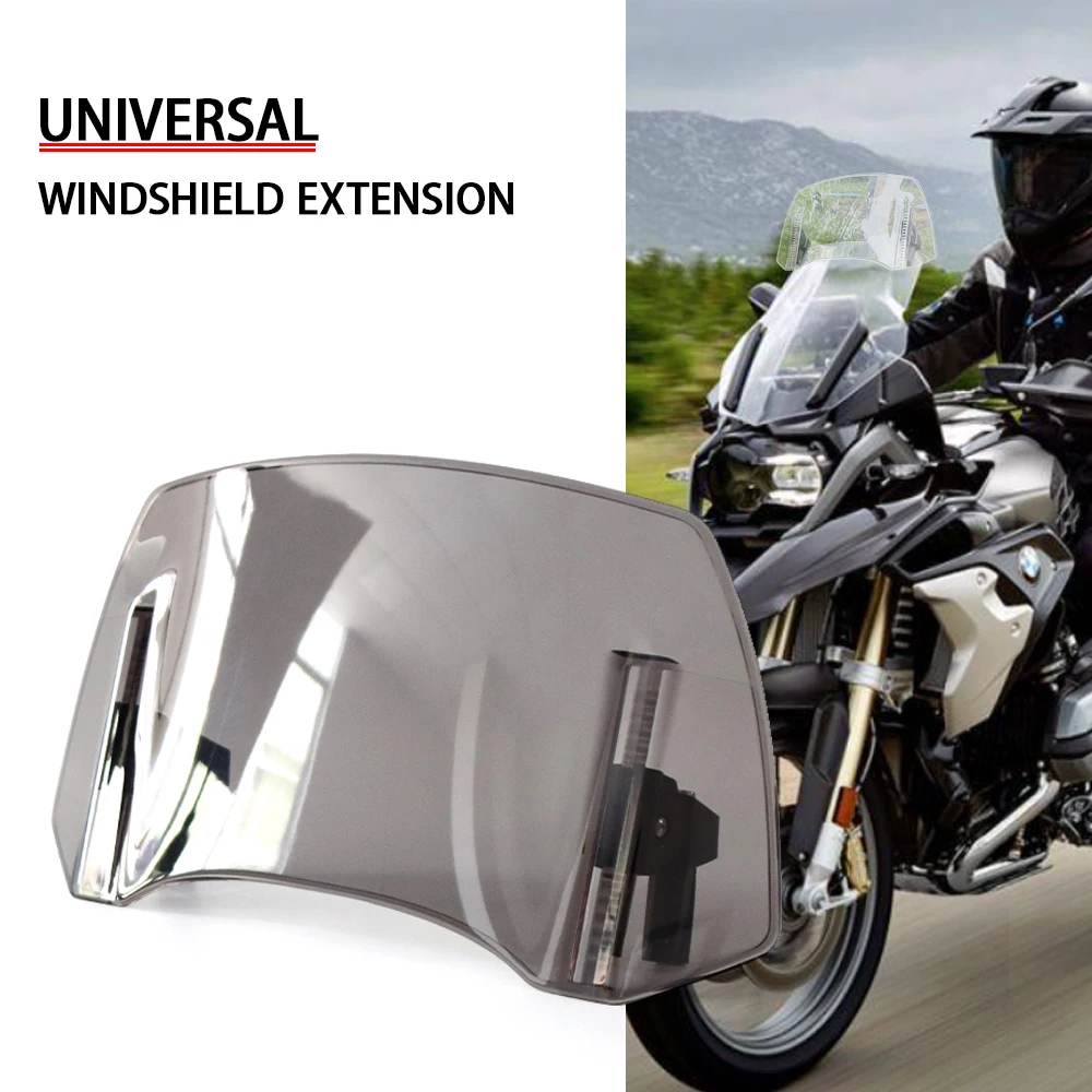 Расширение ветрового стекла мотоцикла универсальный для BMW R1200GS R1250GS F800GS LC увеличитель ветрового стекла отражатель аксессуары