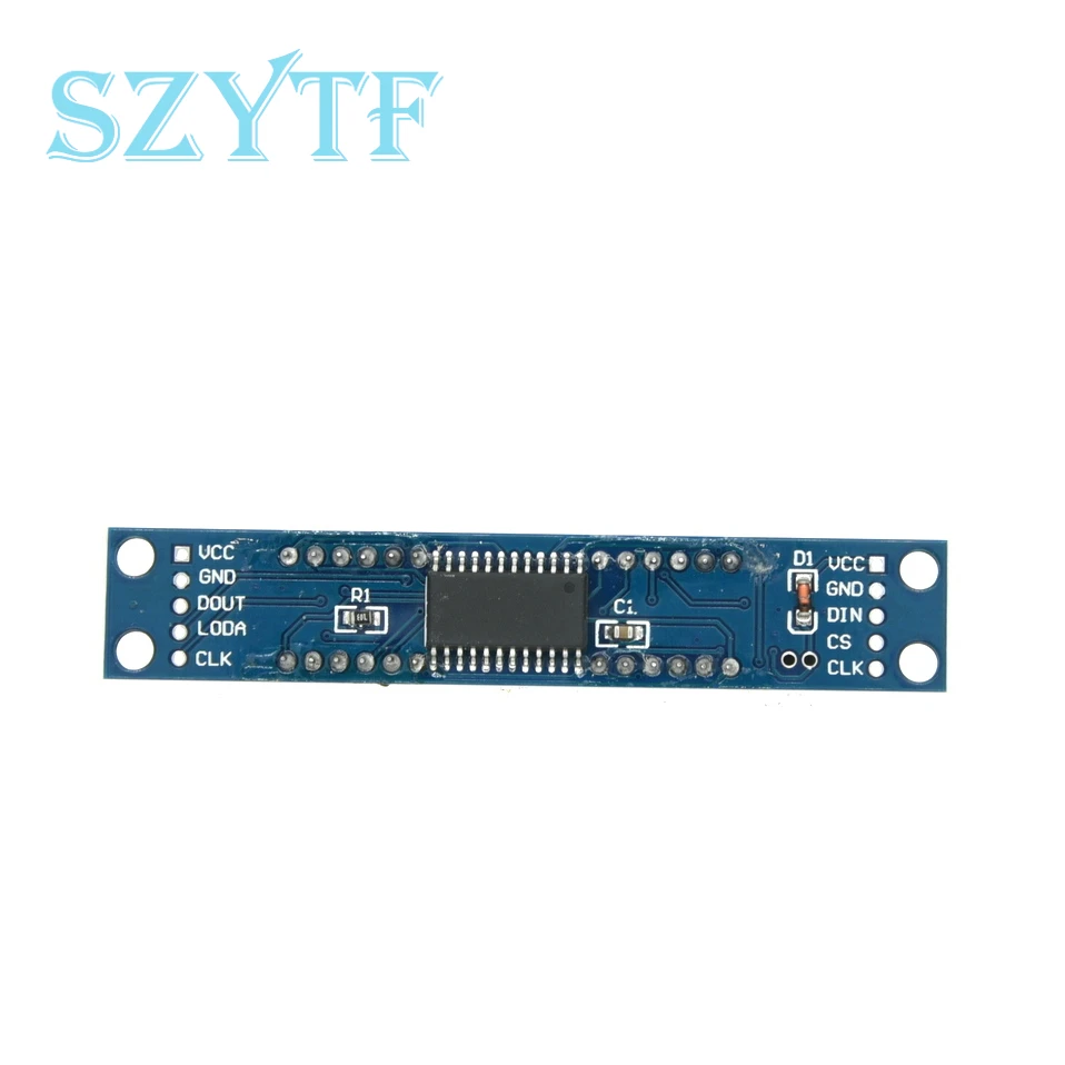Módulo de exibição digital de 8 bits MAX7219 Display LED suporta controle de porta serial 3 IO de 8 bits em cascata