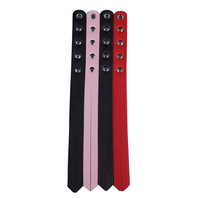 PU หนัง Paddle Slapper แส้สําหรับม้าการฝึกอบรมเพิ่มความเจ็บปวดการฝึกอบรมขี่ม้าแส้ขี่ม้าพืช