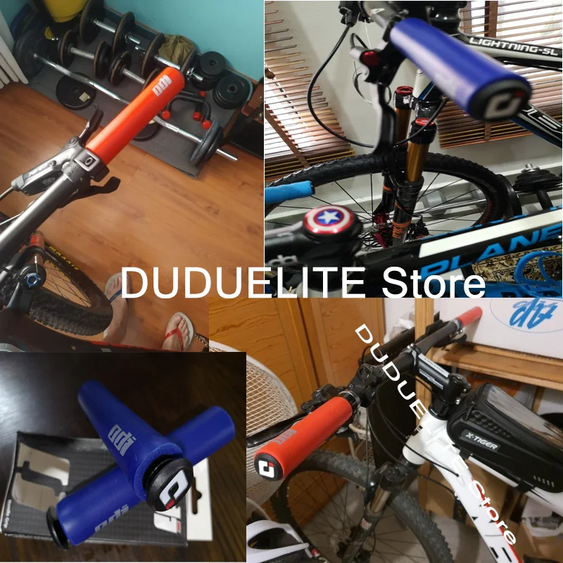 ODI 自転車ハンドルバーグリップ高品質マウンテン MTB 自転車グリップノンスリップ袖口衝撃吸収自転車ハンドルサイクリングアクセサリー