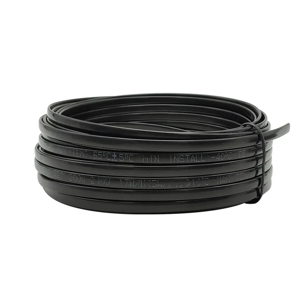 220V-240V กันน้ำ Self Regulating ความร้อนไม่จำเป็นต้อง Controllor 65C ป้องกันท่อ Freeze ความร้อนระบบติดตาม