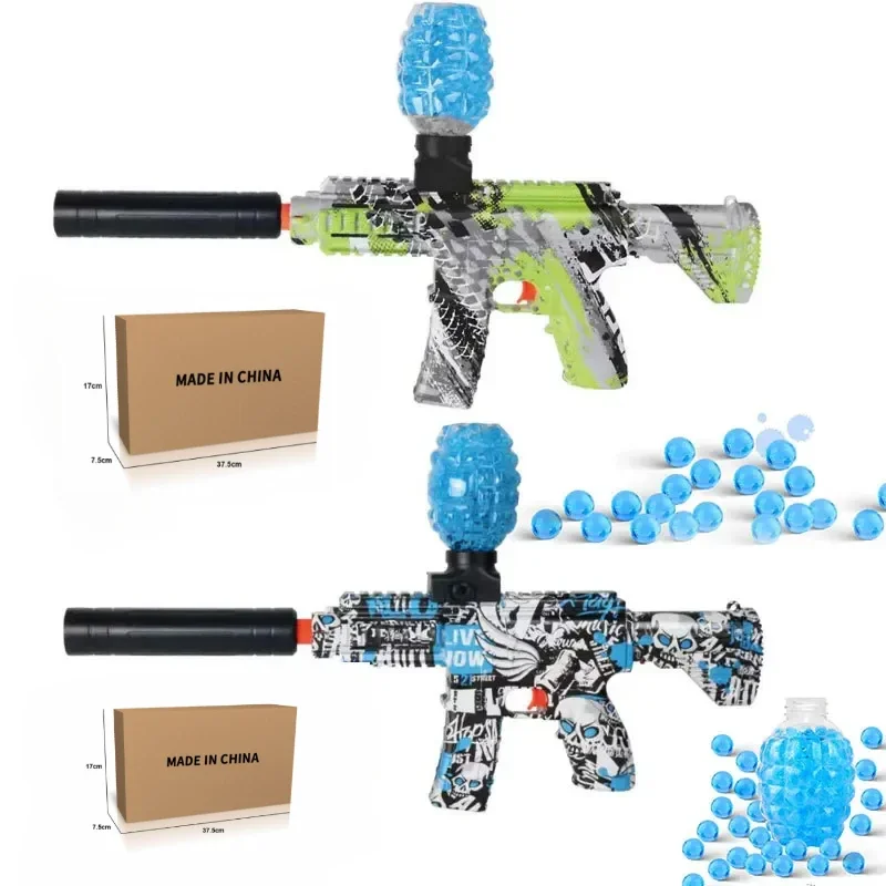 ปืนไฟฟ้าของเล่นต่อเนื่องอัตโนมัติBullet AirsoftปืนปืนพกSplatterอาวุธเกมกลางแจ้งCsปืนของเล่นสําหรับผู้ใหญ่เด็ก