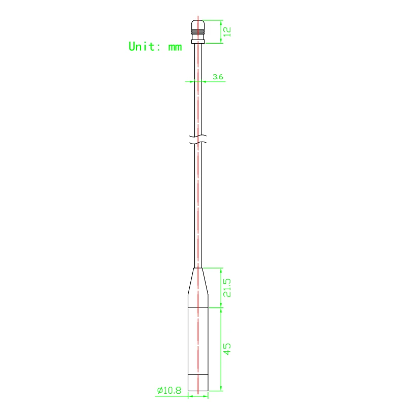 863-870 MHz 866 MHz 869 MHz antenna morbida LoRa Wan 868 MHz antenna a frusta per antenna omnibearing meshtastica ad alta efficienza 1 PZ