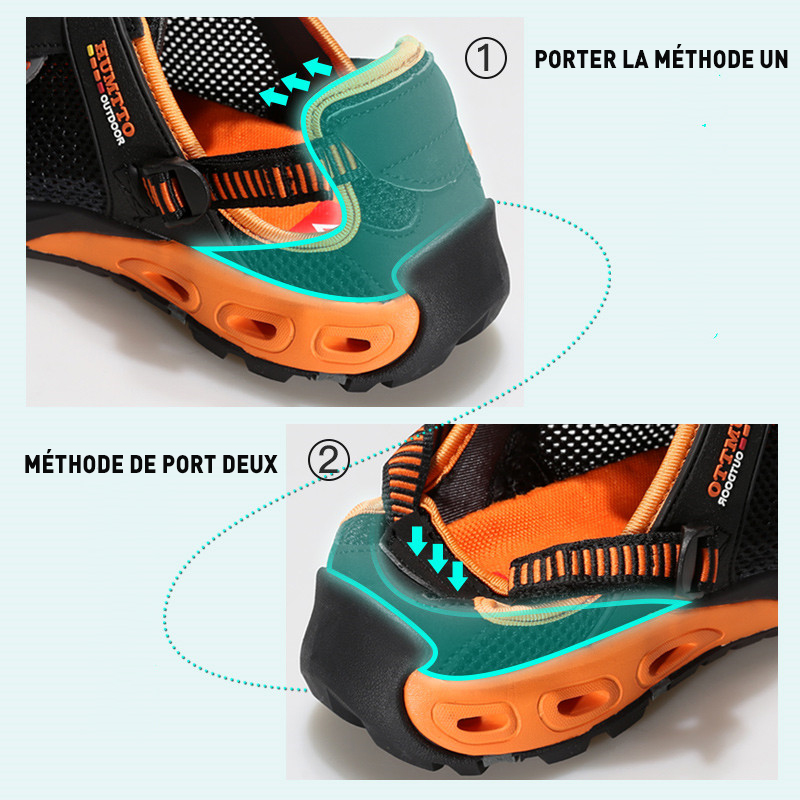 HUMTTO-Chaussures de Randonnée d'Été pour Homme et Femme, Baskets de Trekking en Plein Air, Escalade, dehors, Marche, Sandales de Plage Aquatique