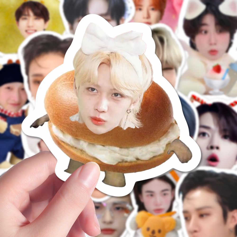 80 шт., Kpop, корейские наклейки для мальчиков, детские наклейки с большой головой, новые Kpop Boy Group, аксессуары для багажа, водонепроницаемые наклейки для рабочего стола