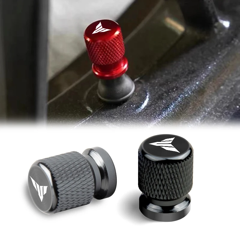 2 Stuks Motorfiets Accessoires Voor Yamaha MT09 MT07 MT10 MT03 Tracer 900 700 XSR700 XSR900 Ventiel Air Poort Stem Cover caps