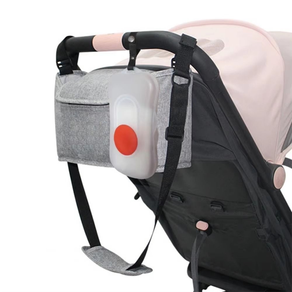 Nova caixa de tecido molhado portátil à prova dwaterproof água plástico limpar maleta reutilizável sala estar armazenamento tecido molhado